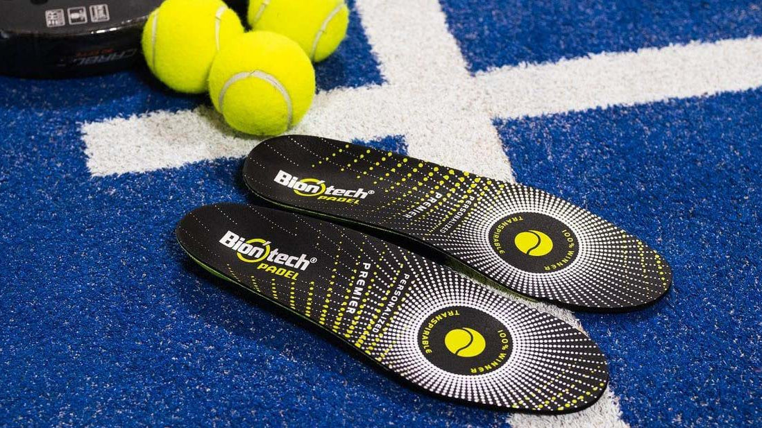 Plantillas Biontech Pádel: Más rendimiento, menos dolor