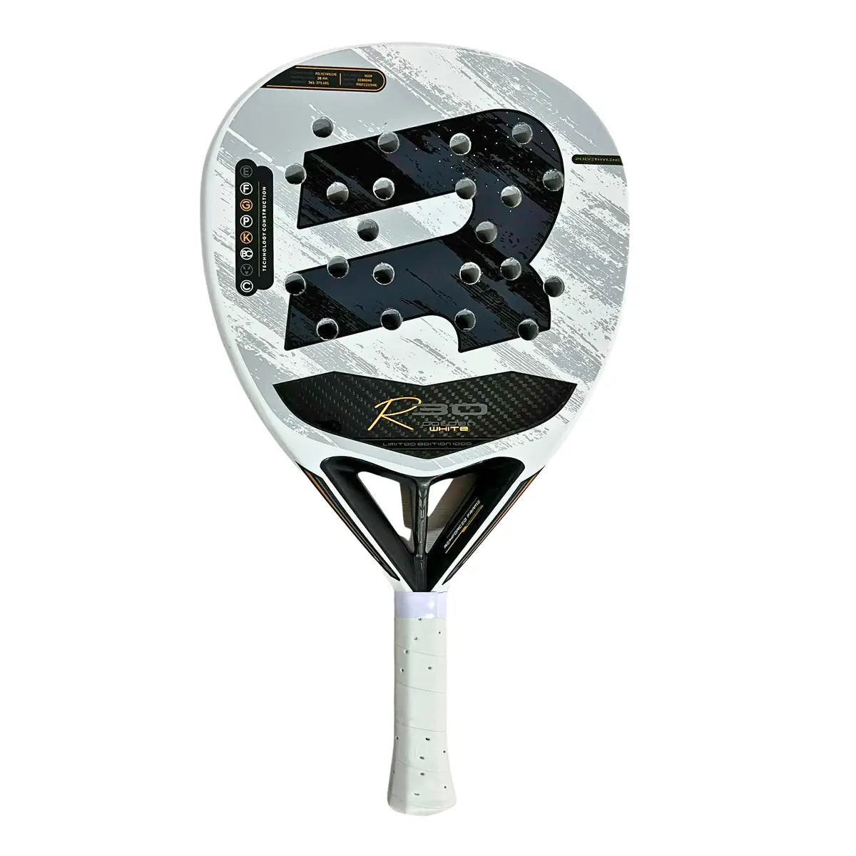 ROYAL PADEL GOLDEN WHITE 2025 - MegaPadelStore