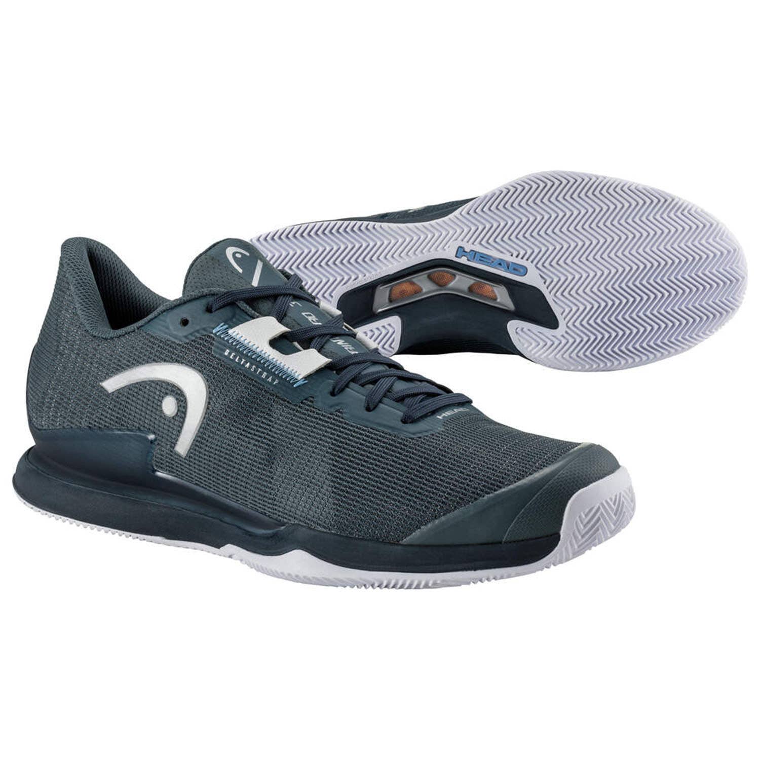 Head Sprint Pro 3.5 Clay 273114 Gris Oscuro