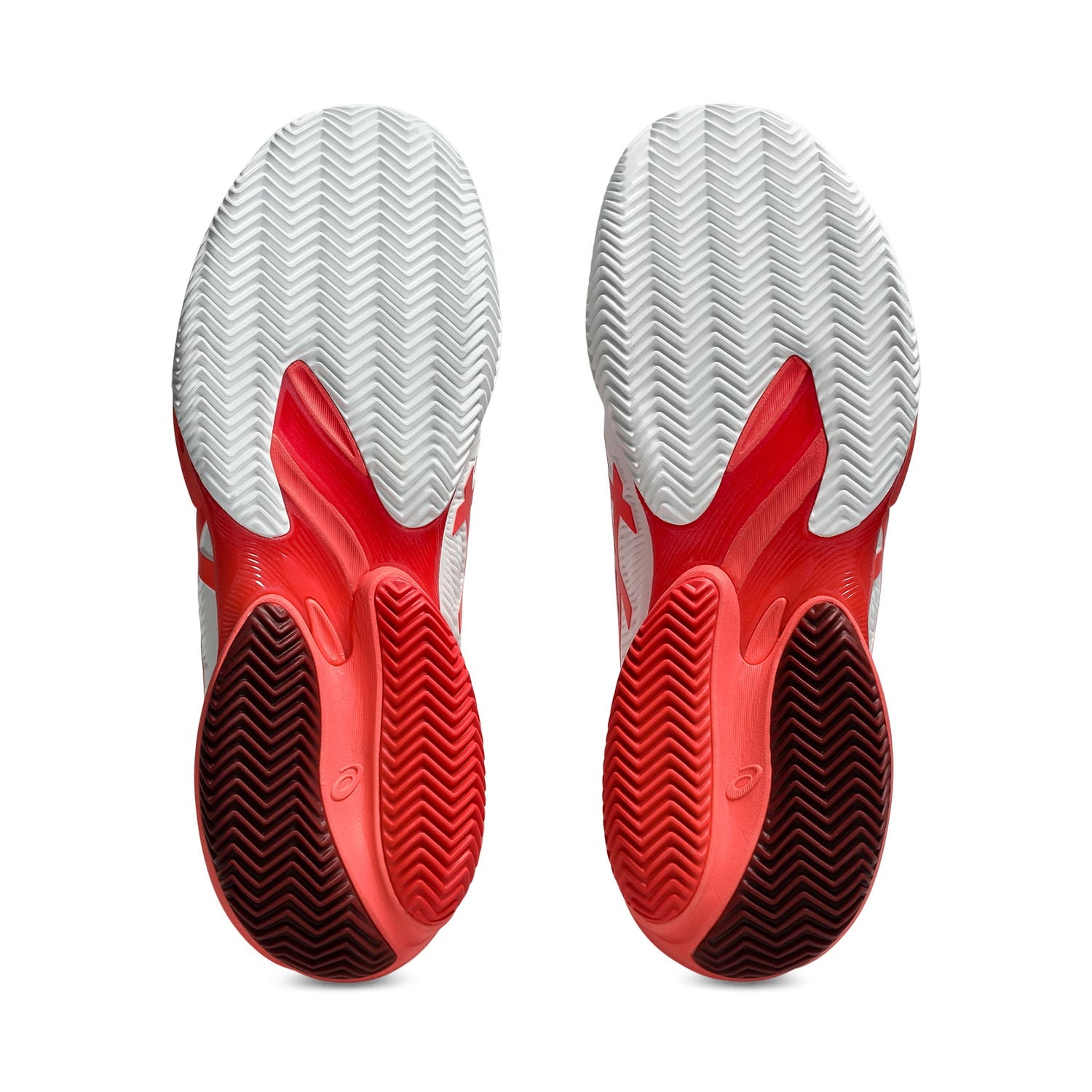 Asics Court Ff 3 Novak Clay 1041a521-966 Blanco Rojo