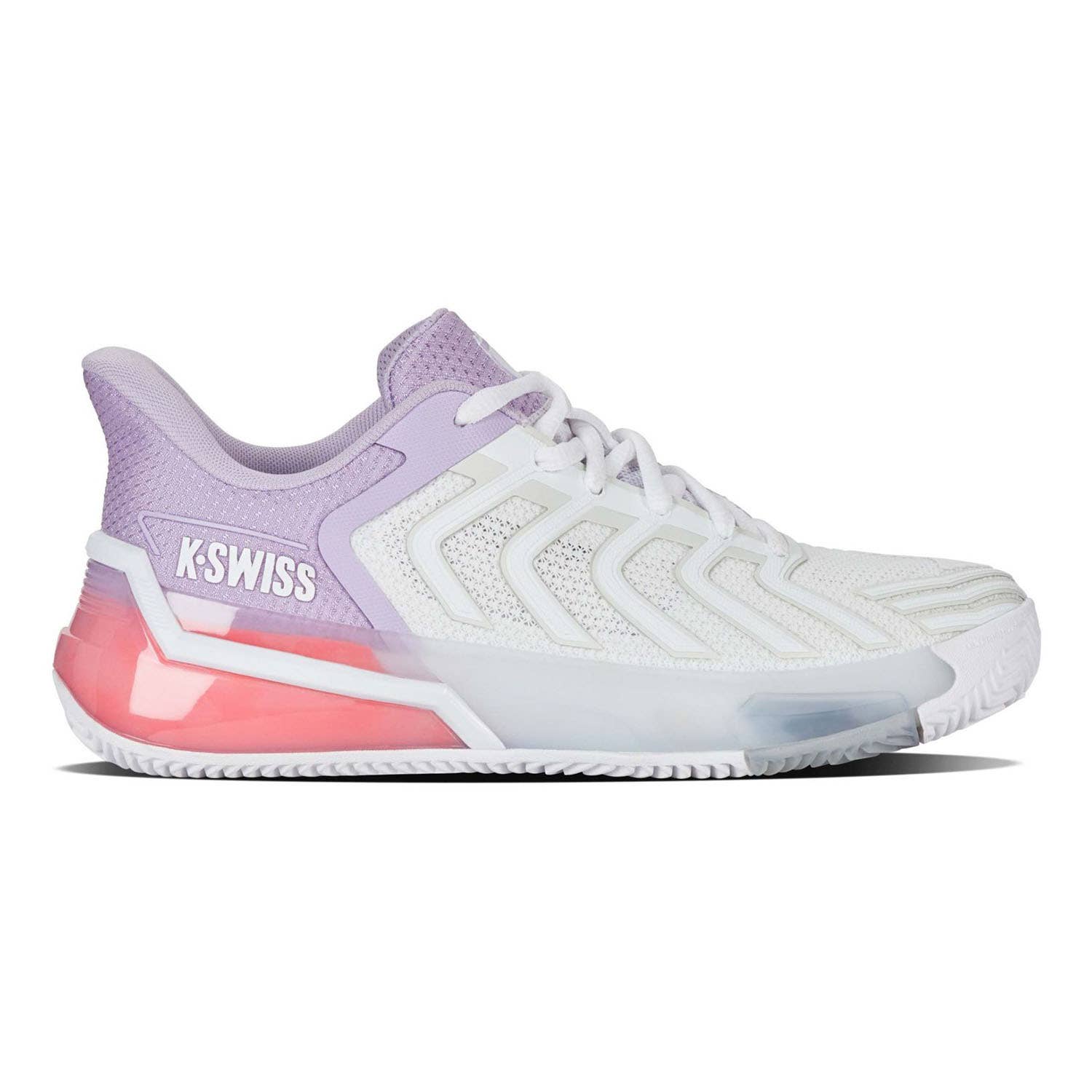 Kswiss Ultra Shot 4 Clay 94438182 Blanco Morado Mujer