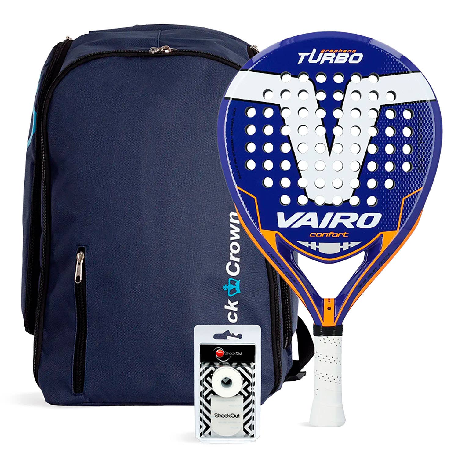 Pack Vairo Turbo Confort Mochila Black Crown Navy
