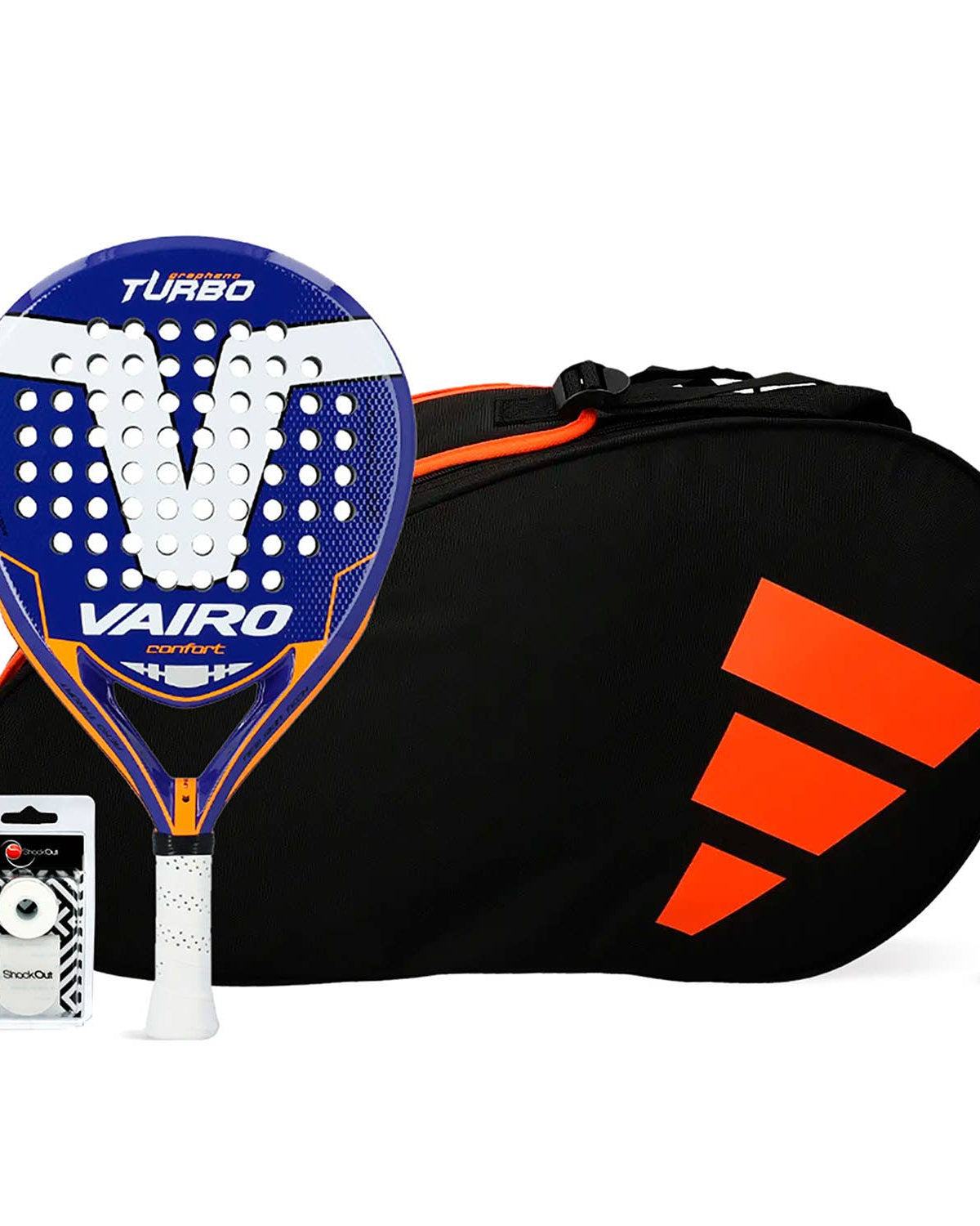 Pack Vairo Turbo Confort Paletero Adidas Control Orange