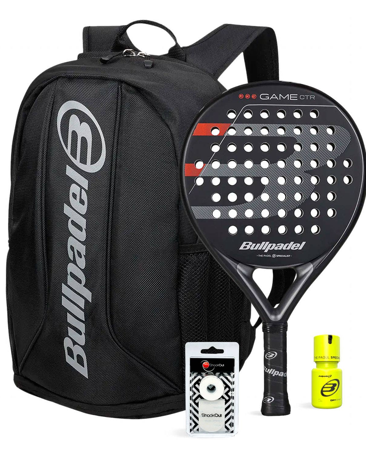 Pack Bullpdel Game Ctr Mochila Avant 2 Dry Grip