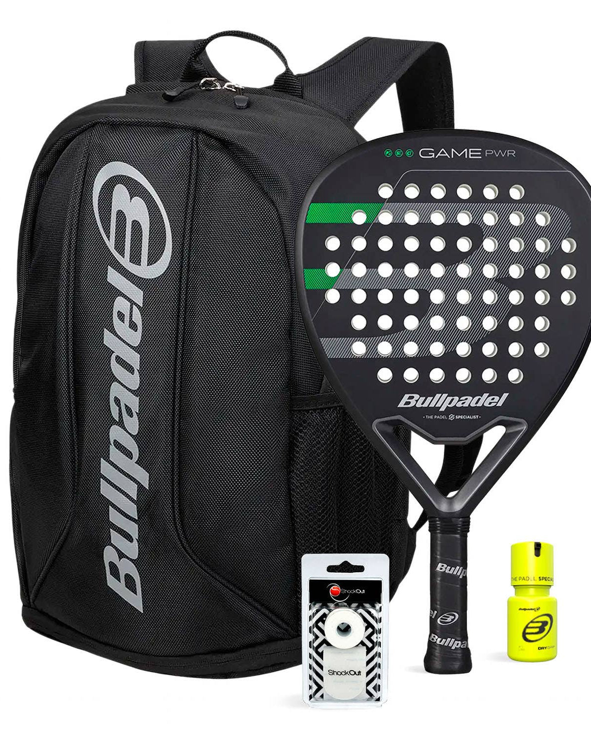 Pack Bullpdel Game Pwr Mochila Avant 2 Dry Grip