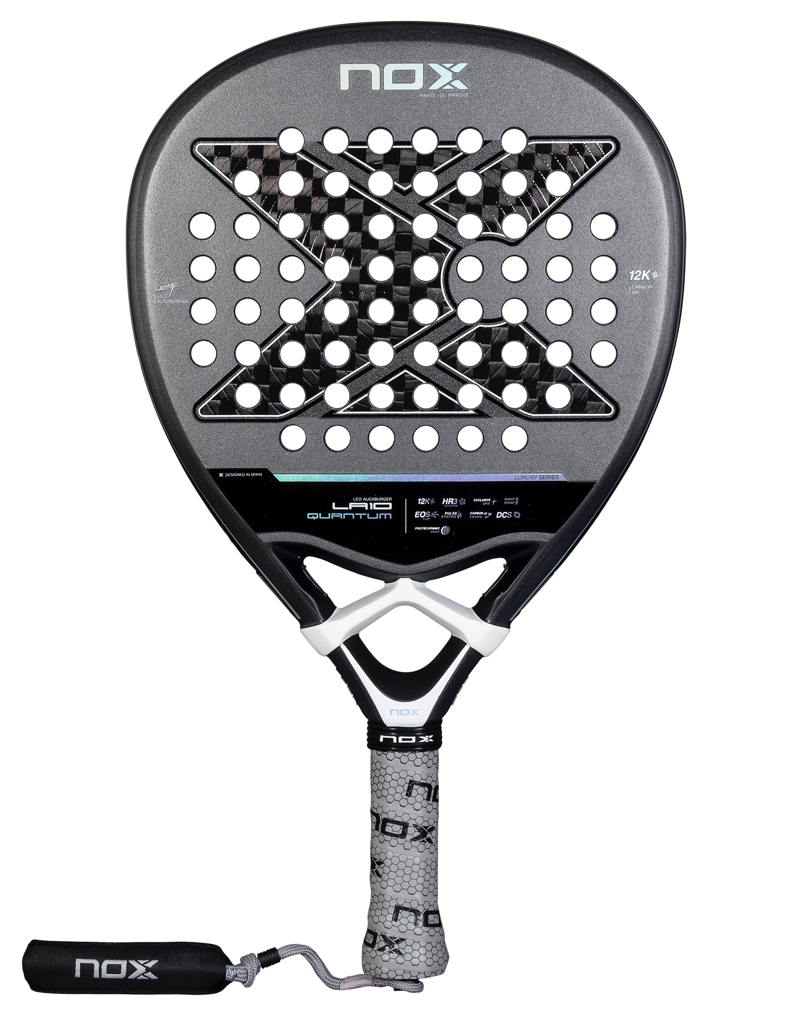 PALA LA10 QUANTUM 12K BY LEO AUGSBURGUER - MegaPadelStore