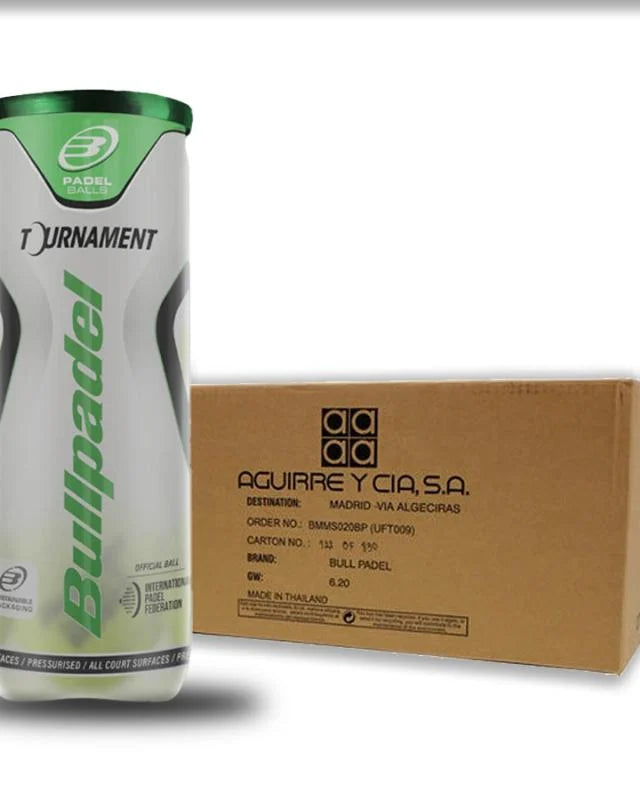 CAJON BULLPADEL TOURNAMENT PRO 24 BOTES - MegaPadelStore