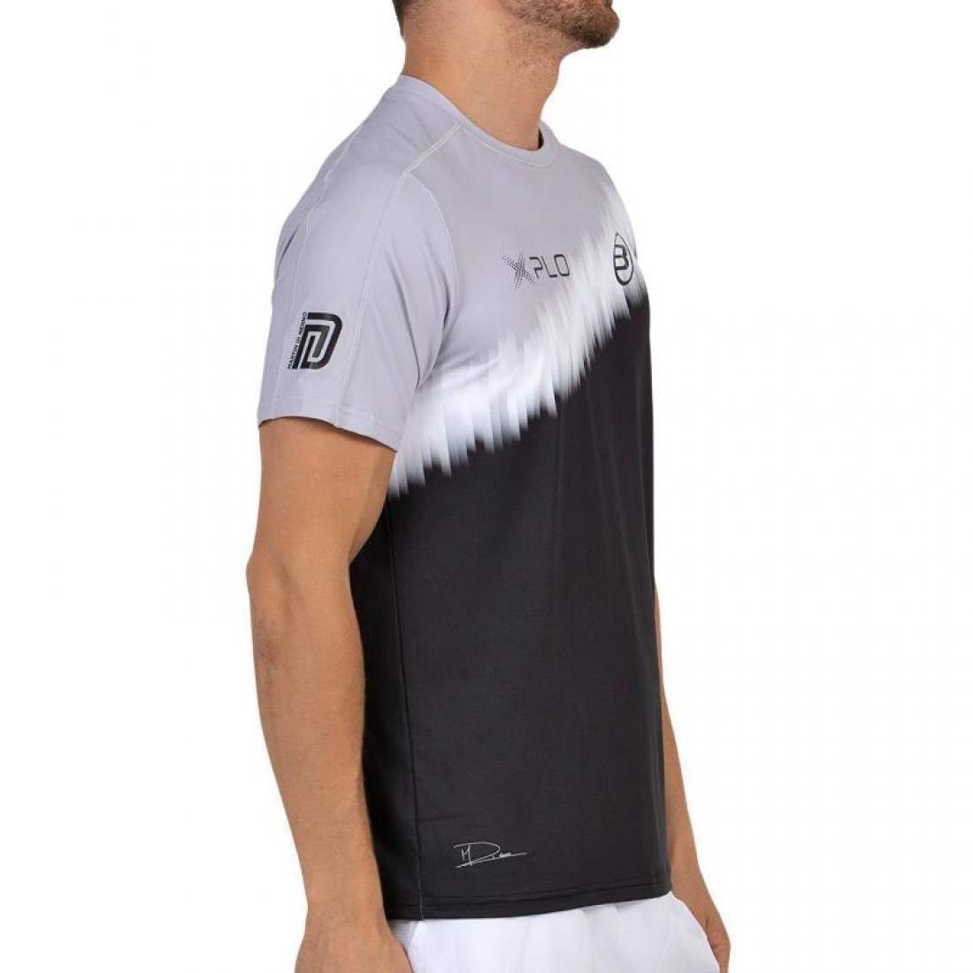 Camiseta Bullpadel Di Nenno 25i Negro