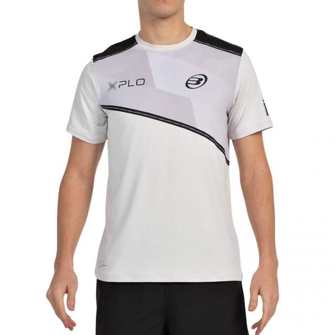 Camiseta Bullpadel Di Nenno 25v Gris Perla