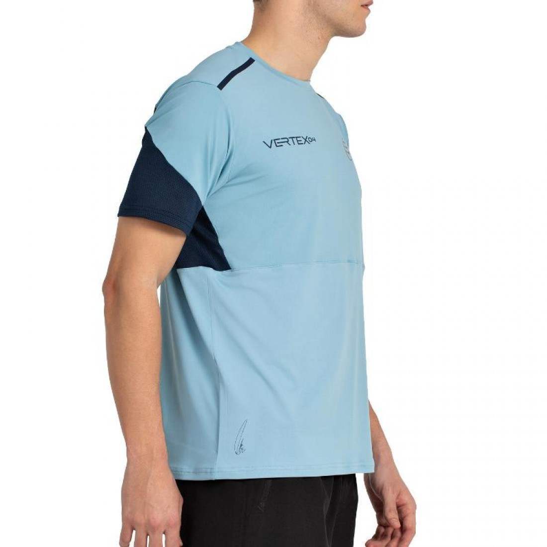 Camiseta Bullpadel Juan Tello 25i Verde Azulado