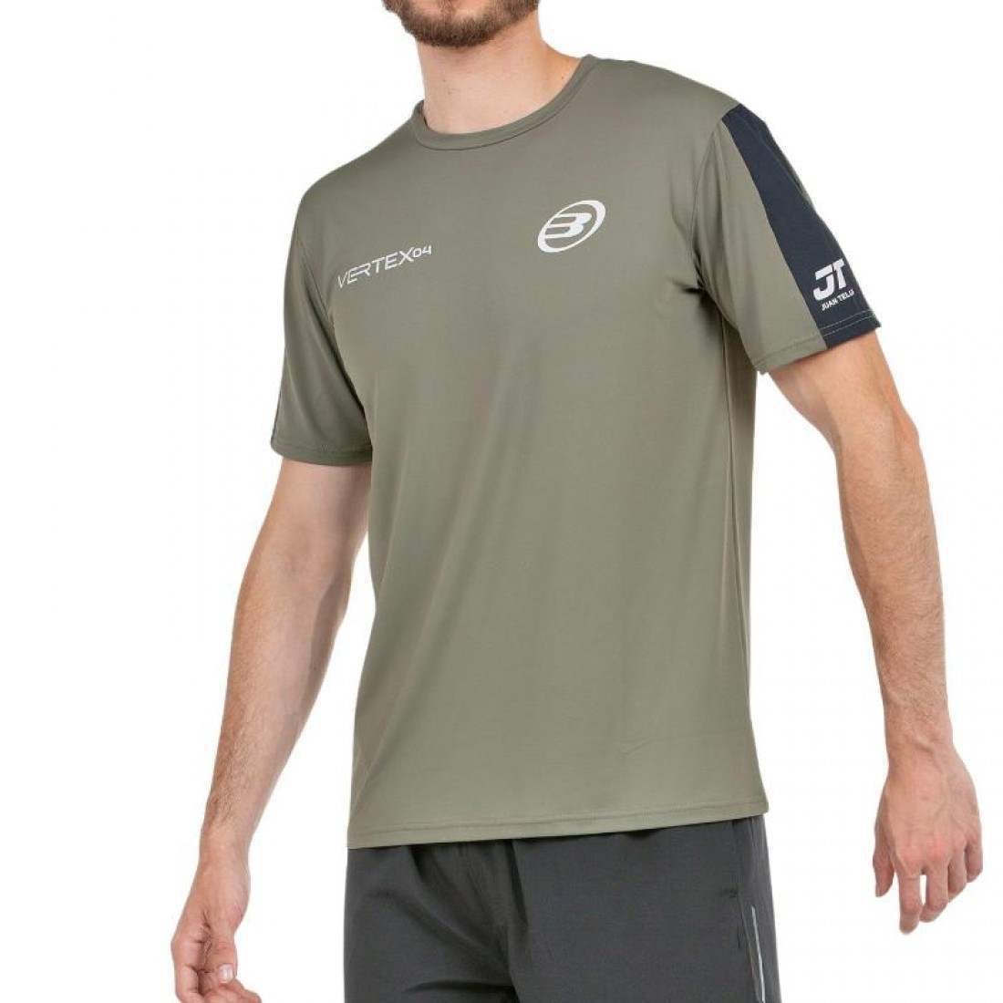 Camiseta Bullpadel Juan Tello 25v Kaki