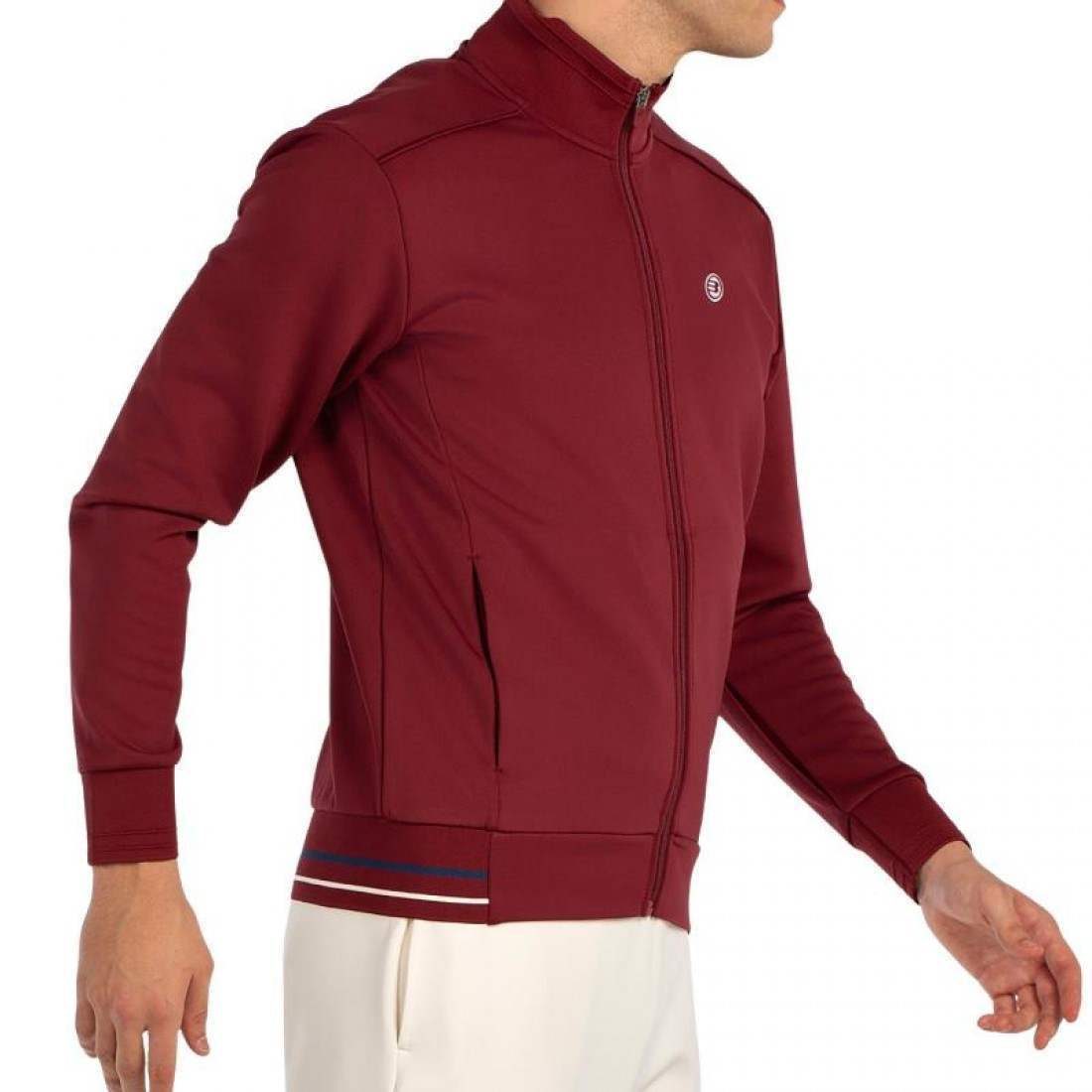 Chaqueta Bullpadel Abadin Vino Burdeos