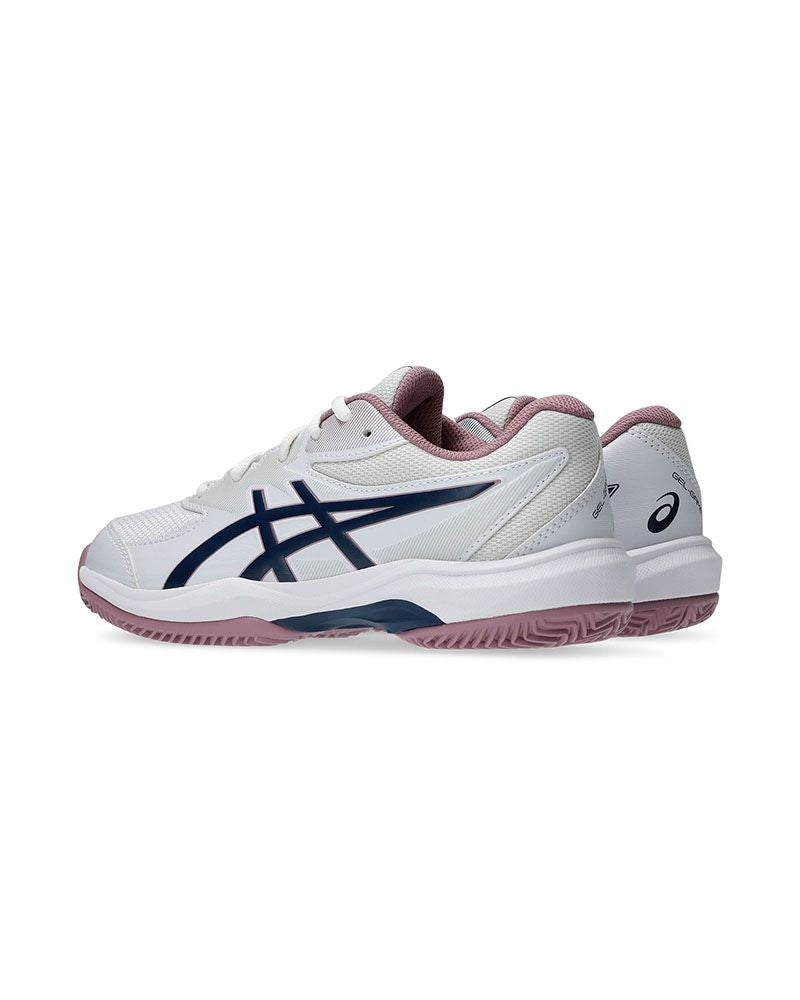 Asics Gel-Game GS Clay/OC Blanco Azul Junior 1044A082-104 · vista 4