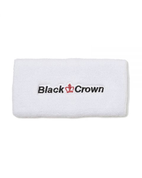 MUÑEQUERA PEQUEÑA BLACK CROWN BLANCA - MegaPadelStore