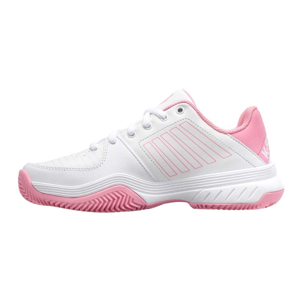 Kswiss Court Express Hb Blanco Rosa Mujer 96750959