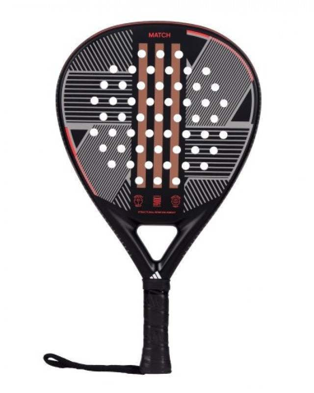 Adidas Match 3.3 Negro Rojo 2024 - MegaPadelStore