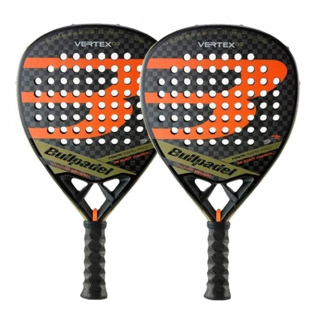 Pack Pala Bullpadel Tello Chingotto Vertex 03 X2 - MegaPadelStore