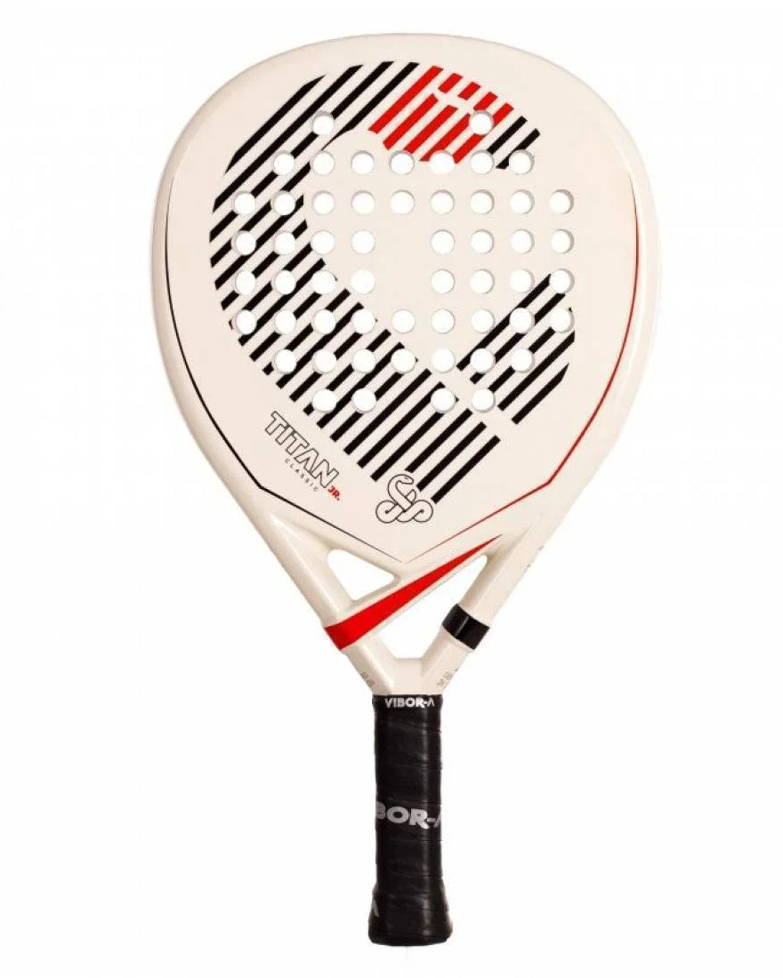 Pala Vibora Titan Classic Blanco Junior 2025 - MegaPadelStore