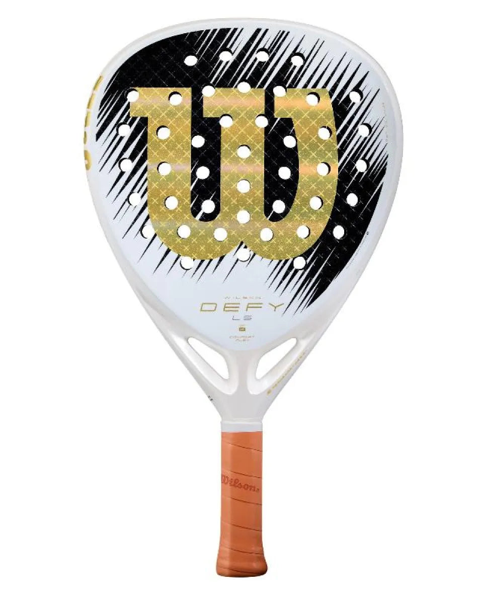 Pala Wilson Defy Ls V1 Blanco Oro