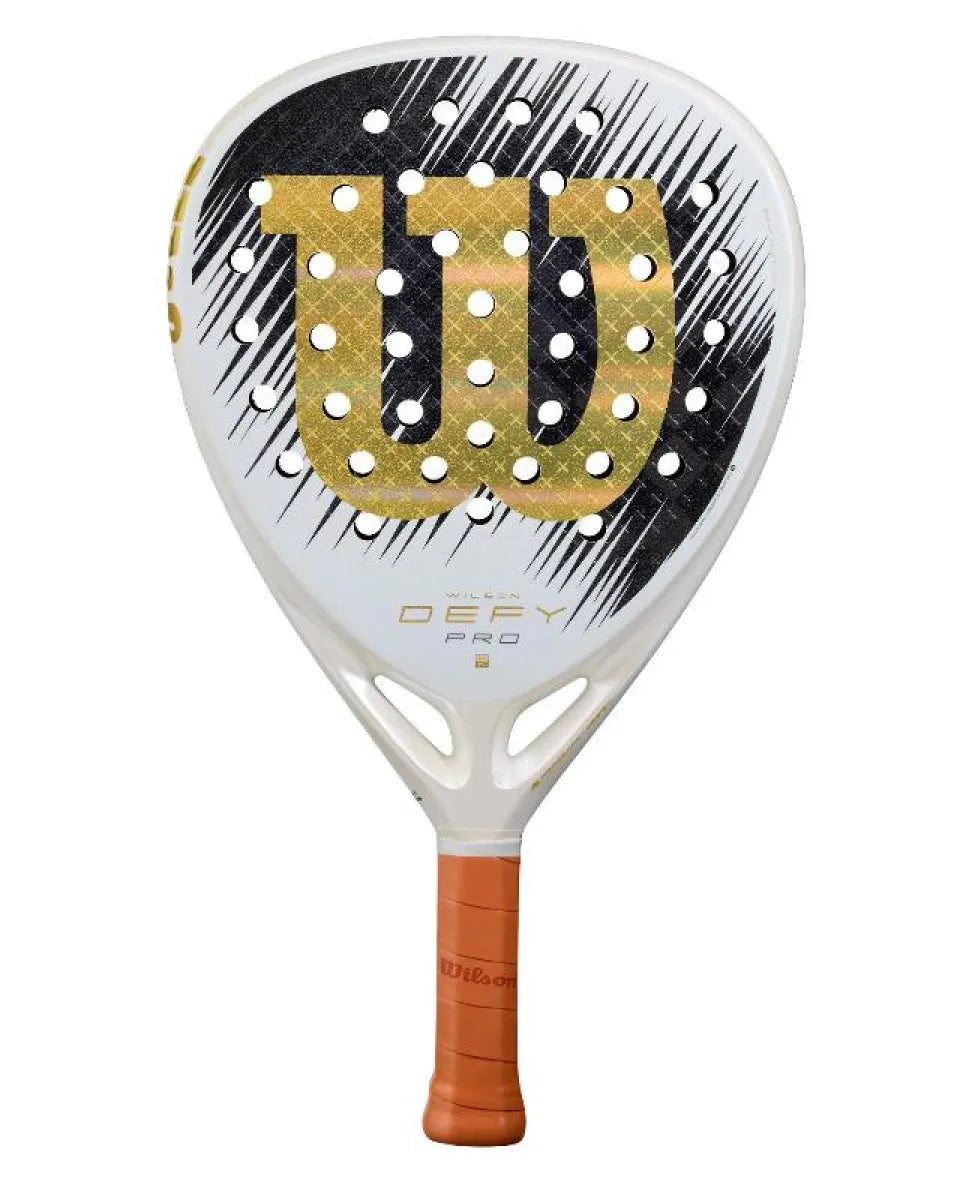 Pala Wilson Defy Pro V1 Blanco Oro