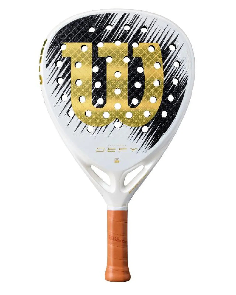 Pala Wilson Defy V1 Blanco Oro