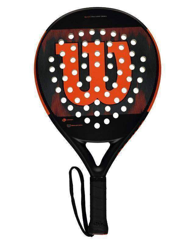 Pala Wilson Pro Staff Speed Negro Naranja - MegaPadelStore