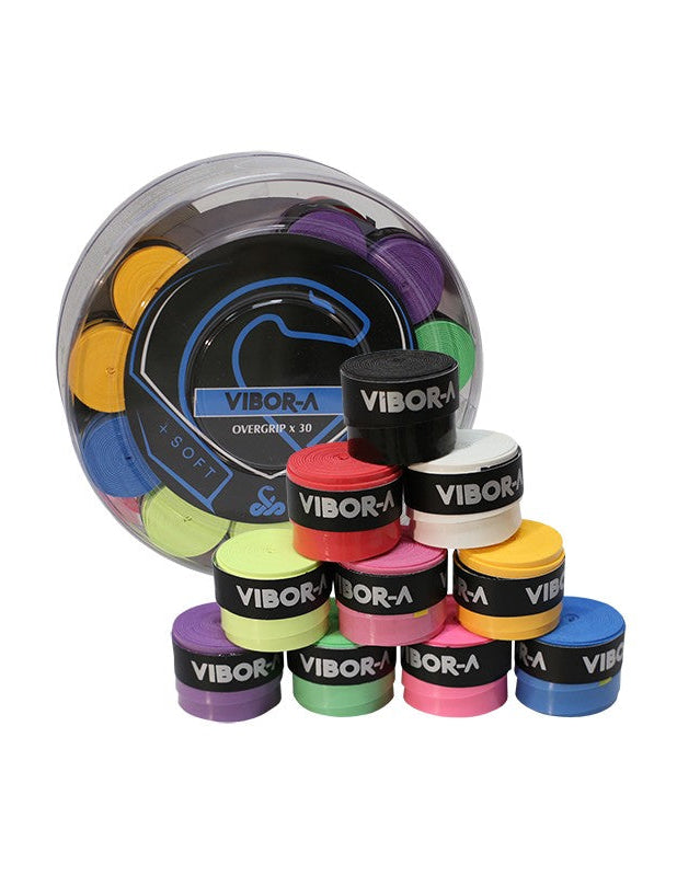 TARRO 30 OVERGRIPS VIBOR-A - MegaPadelStore