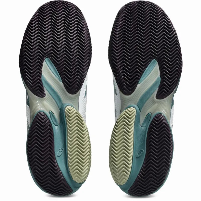 Zapatillas de Padel Asics Court Ff 3 Clay Blanco Verde