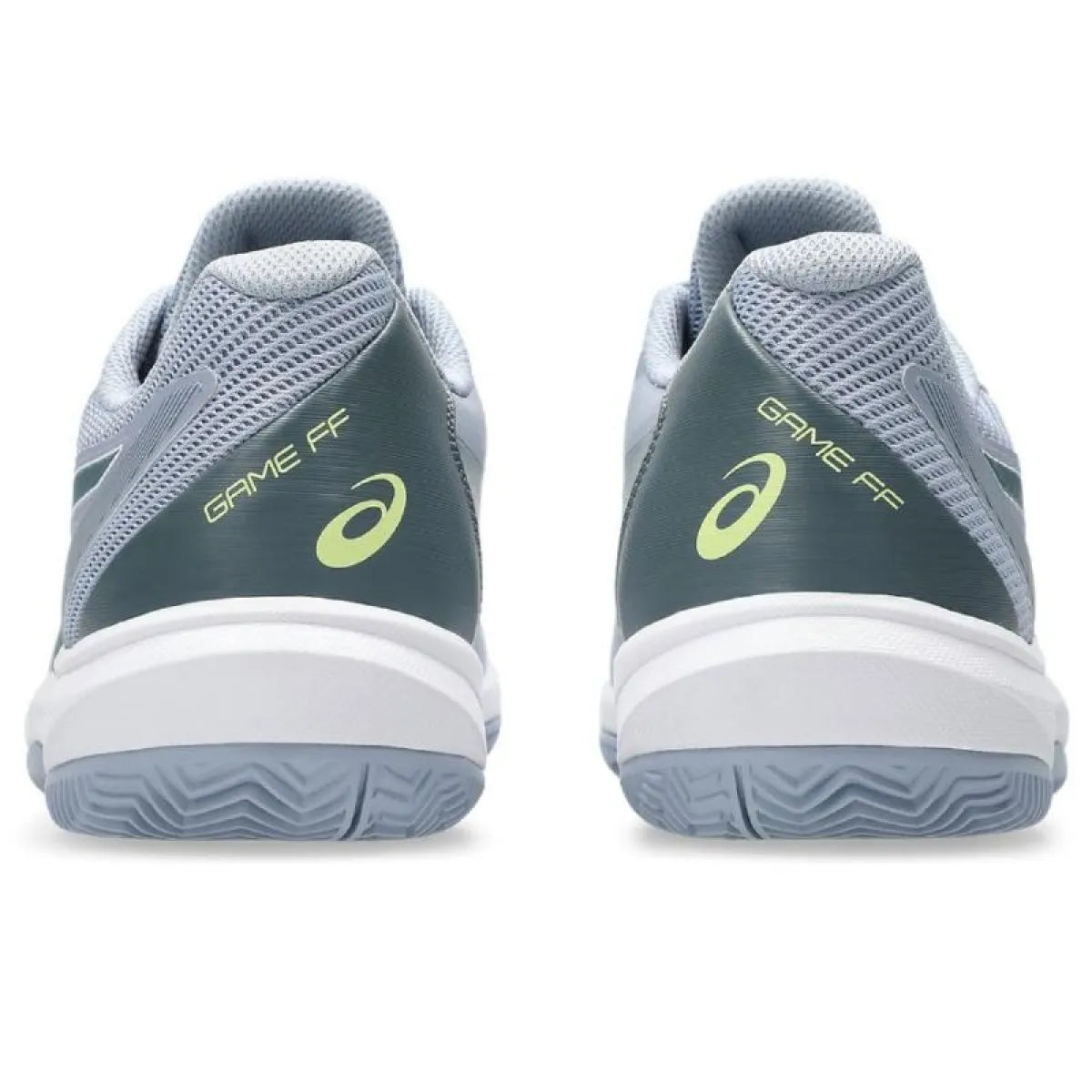 Zapatillas de Padel Asics Game Ff Clay Gris Azul Verde Acero