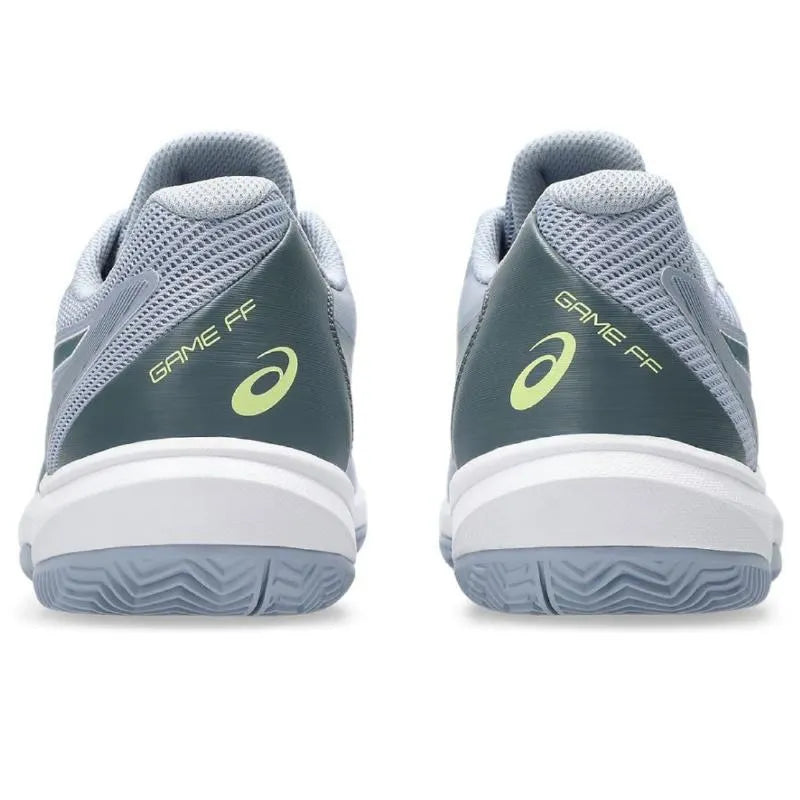 Zapatillas de Padel Asics Game Ff Clay Gris Azul Verde Acero