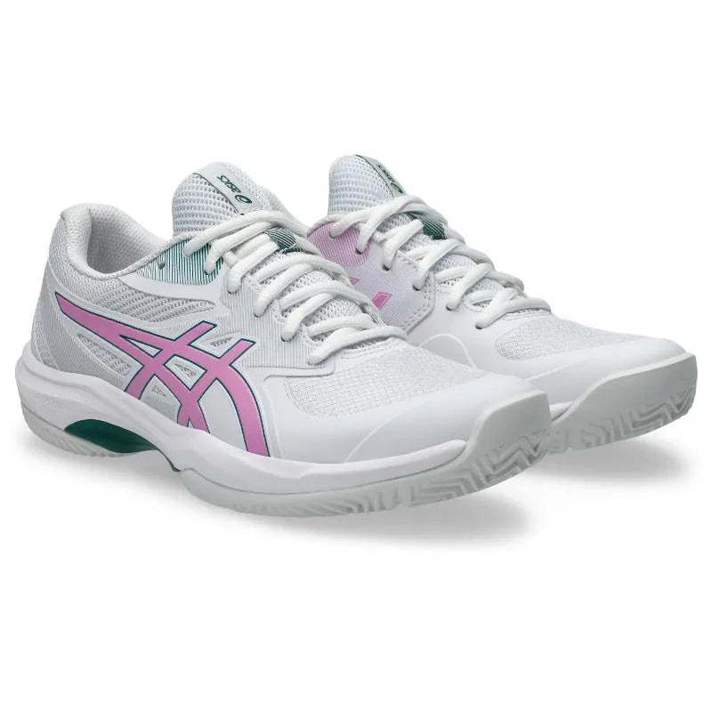 Zapatillas de Padel Asics Game Ff Padel Blanco Rosa Chicle Mujer