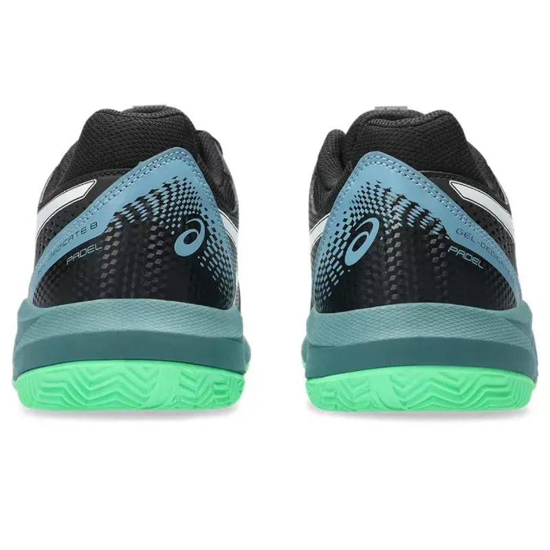 Zapatillas de Padel Asics Gel Dedicate 8 Padel Negro Verde