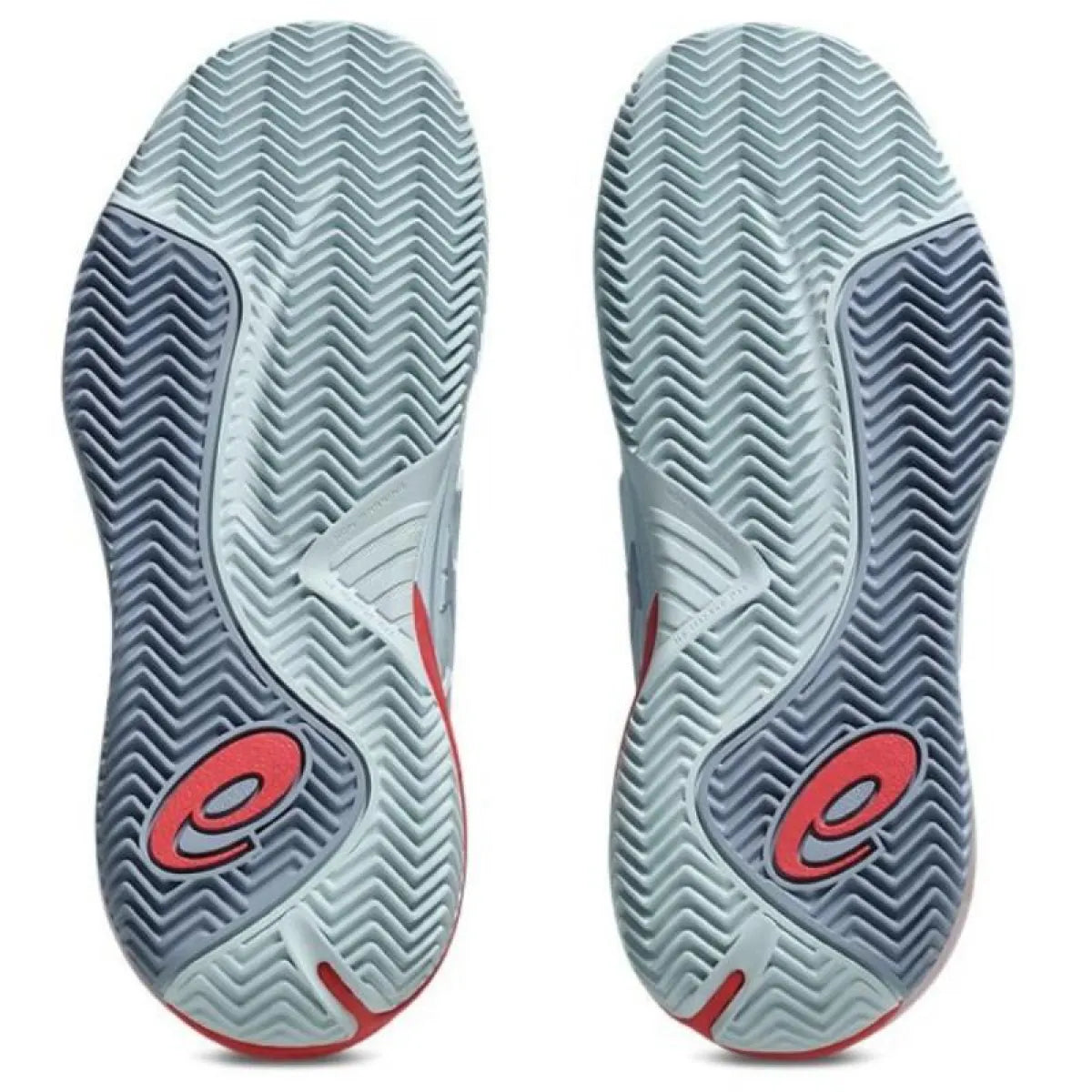 Zapatillas de Padel Asics Gel Resolution X Clay Azul Cielo Gris Mujer