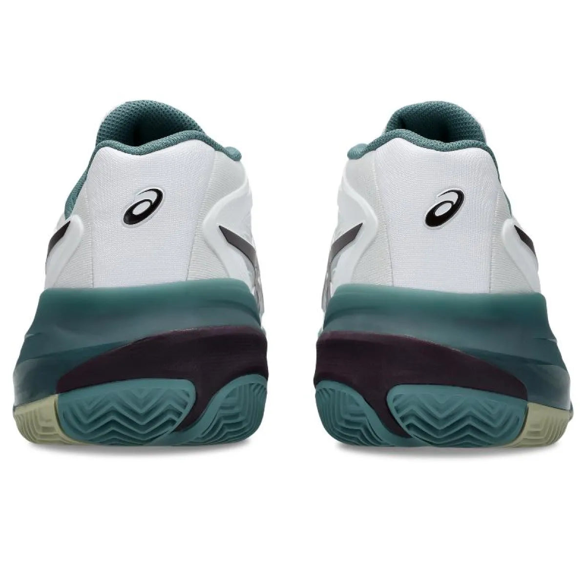 Zapatillas de Padel Asics Gel Resolution X Clay Blanco Granate Oscuro