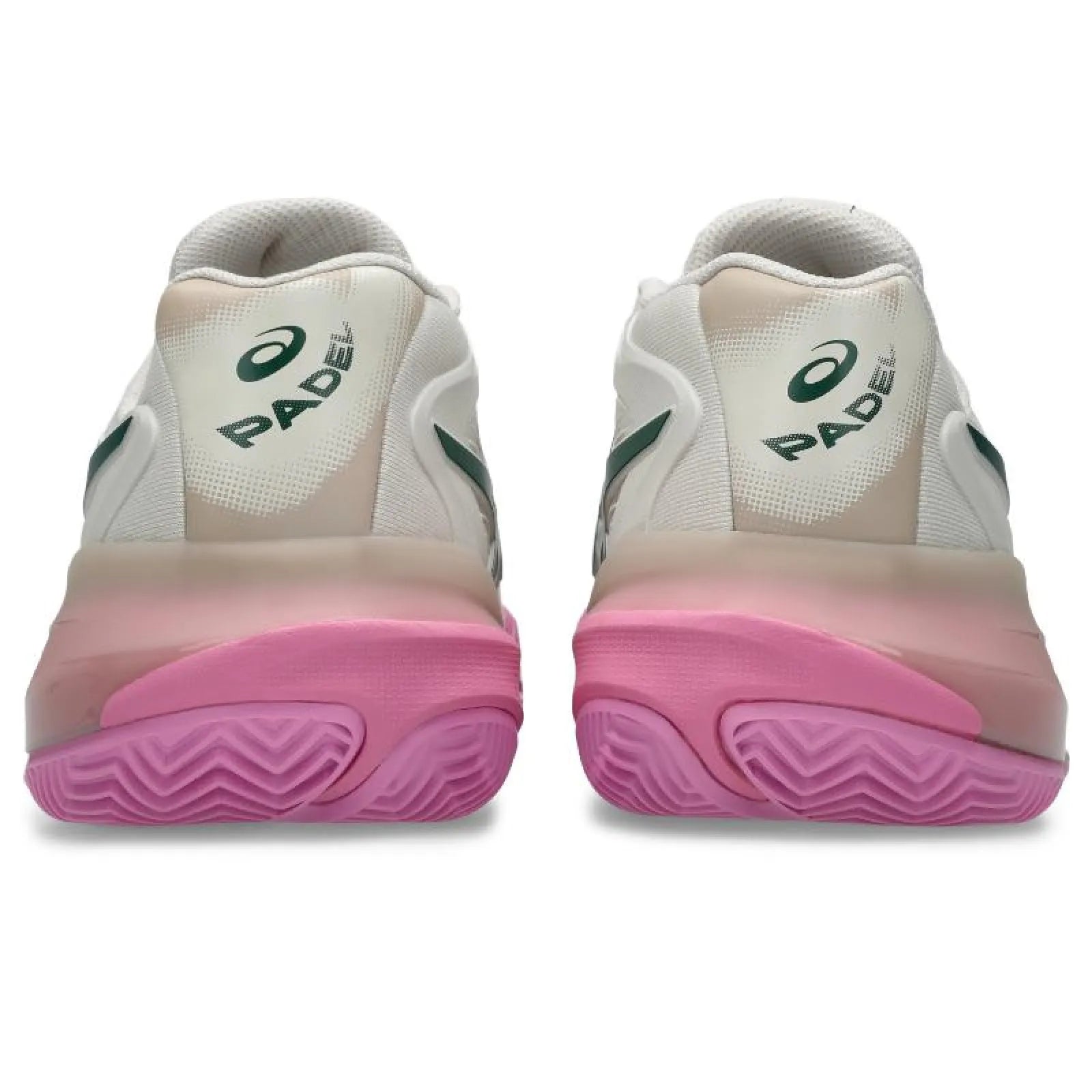 Zapatillas de Padel Asics Gel Resolution X Padel Beige Verde Mujer