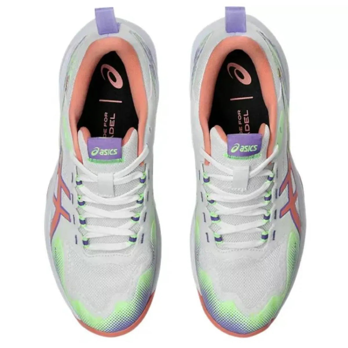 Zapatillas de Padel Asics Sonicsmash Ff Blanco Rosa Mujer