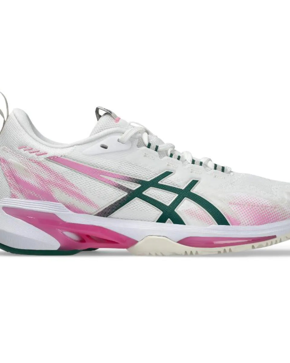Zapatillas de Padel Asics Sonicsmash Ff Blanco Verde Mujer
