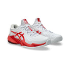 Asics Court Ff 3 Novak Clay 1041a521-966 Blanco Rojo