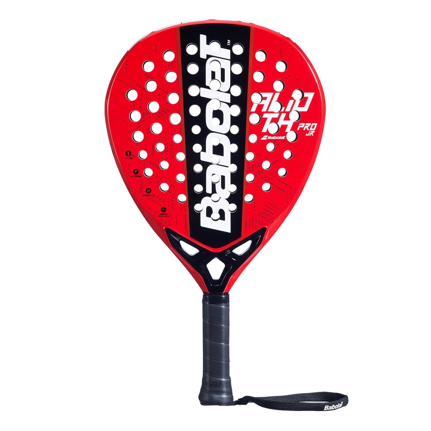 Babolat Alioth Pro Junior Rojo – Vista frontal