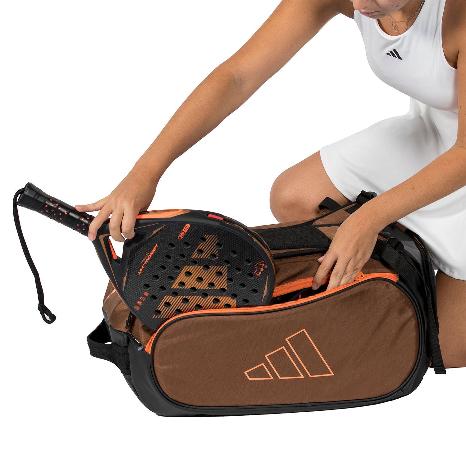 Adidas Tour Bronze 2026 padel racket bag Ab2pa3u57 – MegaPadelStore