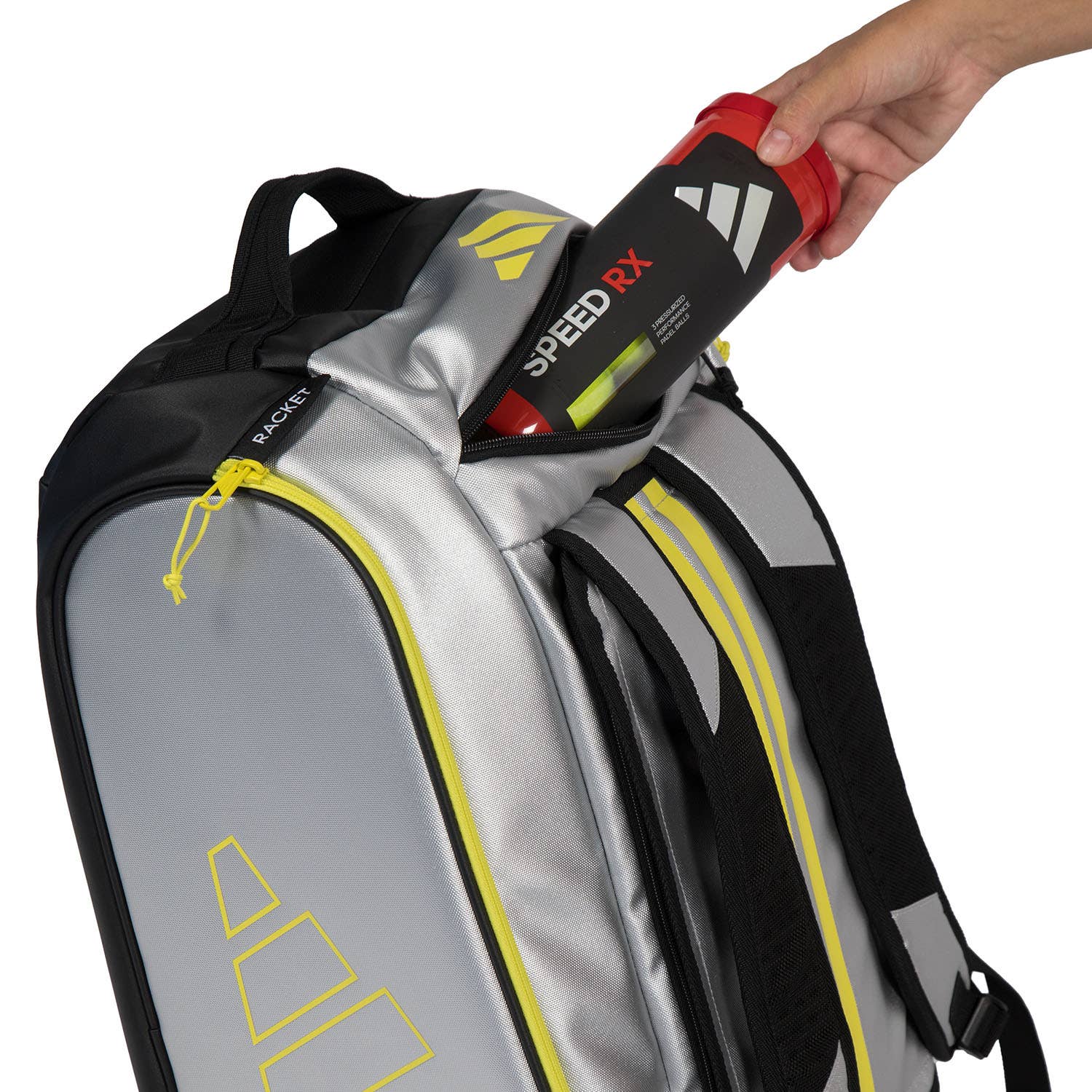 Adidas Tour Silver 2026 padel racket bag Ab2pa4u34 – MegaPadelStore