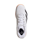 Adidas Courtflash Speed 2 Blanco/naranja Jr4508