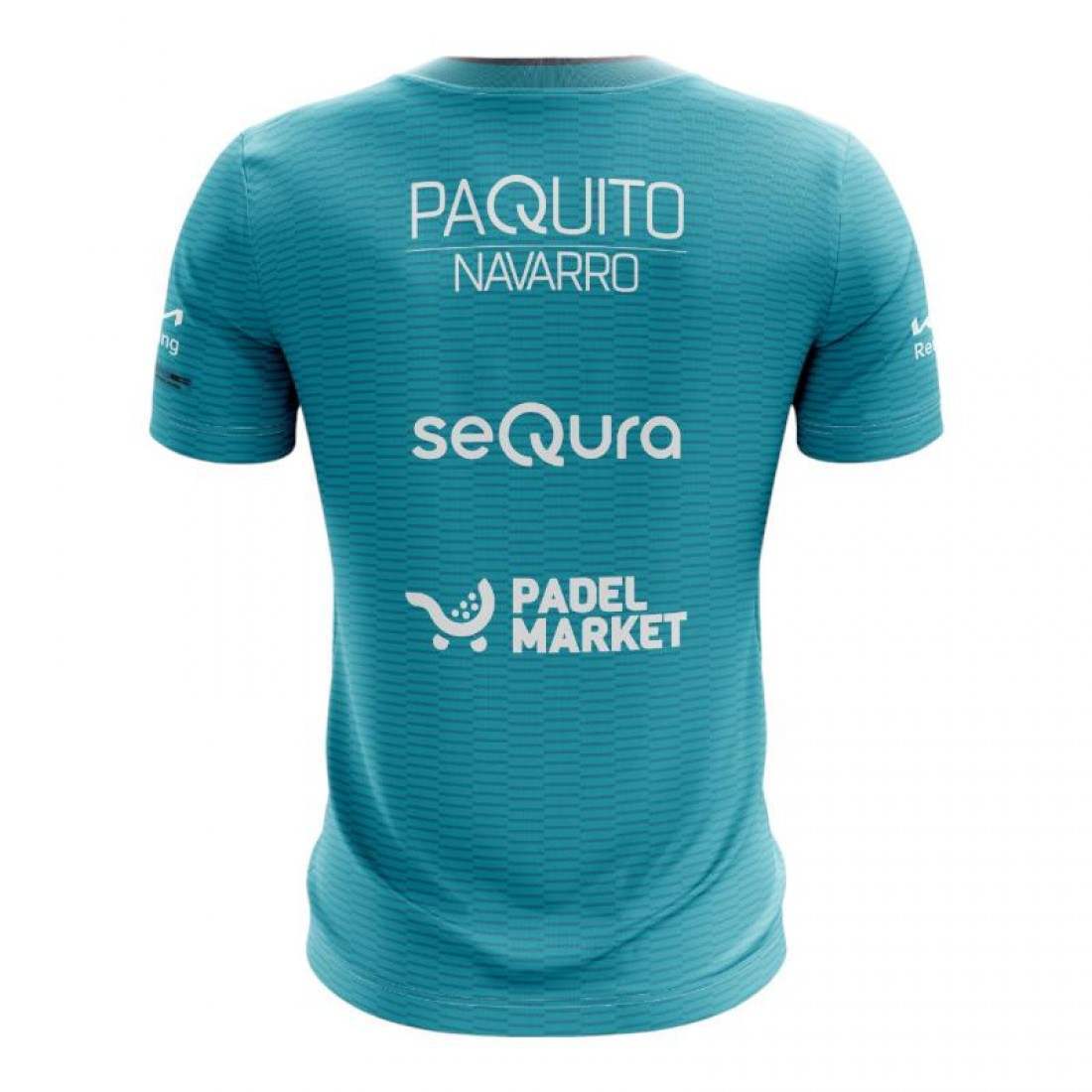 Camiseta Bullpadel Paquito Navarro Premier Padel Meira Turquesa