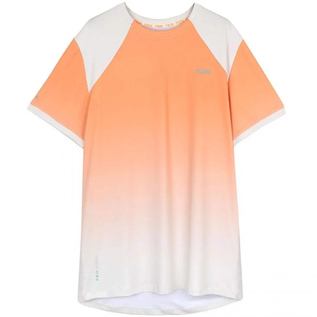 Camiseta Nox Pro Naranja Degradado