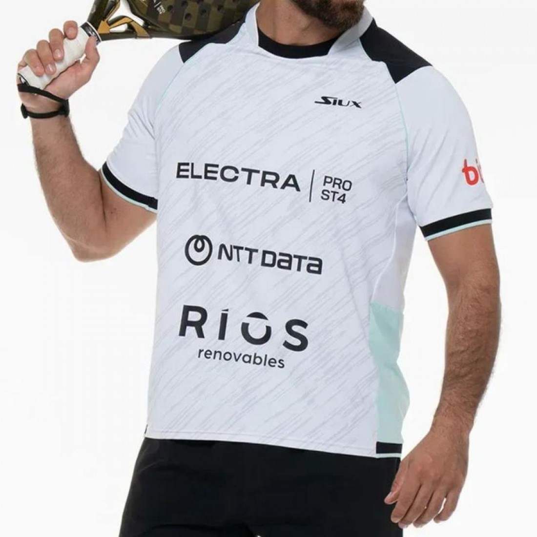 Camiseta Siux Stupa Electra Oficial Blanco 2025