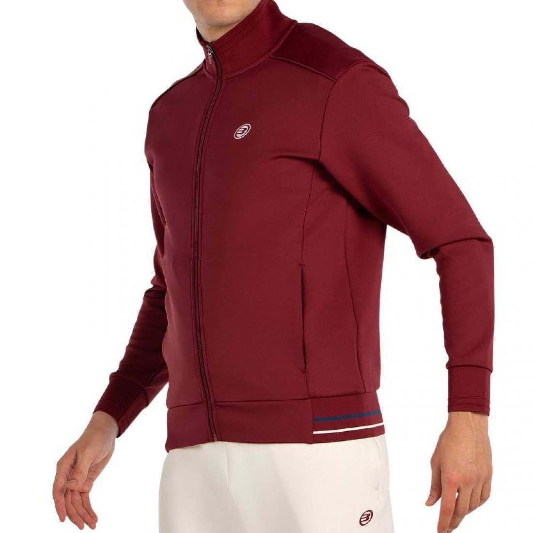 Chaqueta Bullpadel Abadin Vino Burdeos