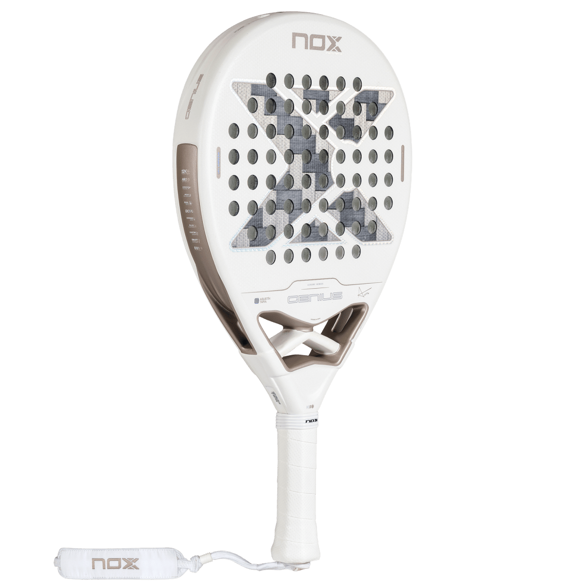 Pala NOX Genius 12K Alum XTREM Lite Agustín Tapia 2027 - imagen 3