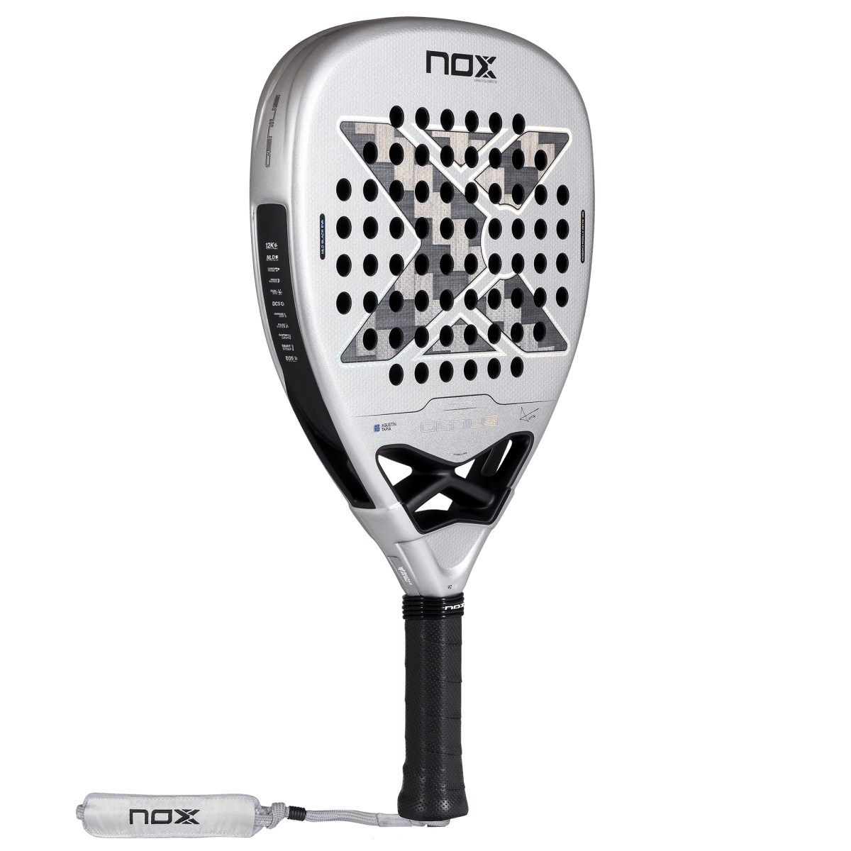 Pala NOX Genius Attack 12K Alum XTREM Agustín Tapia 2027 - imagen 3