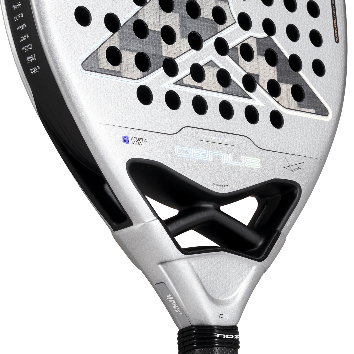 Pala NOX Genius Attack 12K Alum XTREM Agustín Tapia 2027 - imagen 7