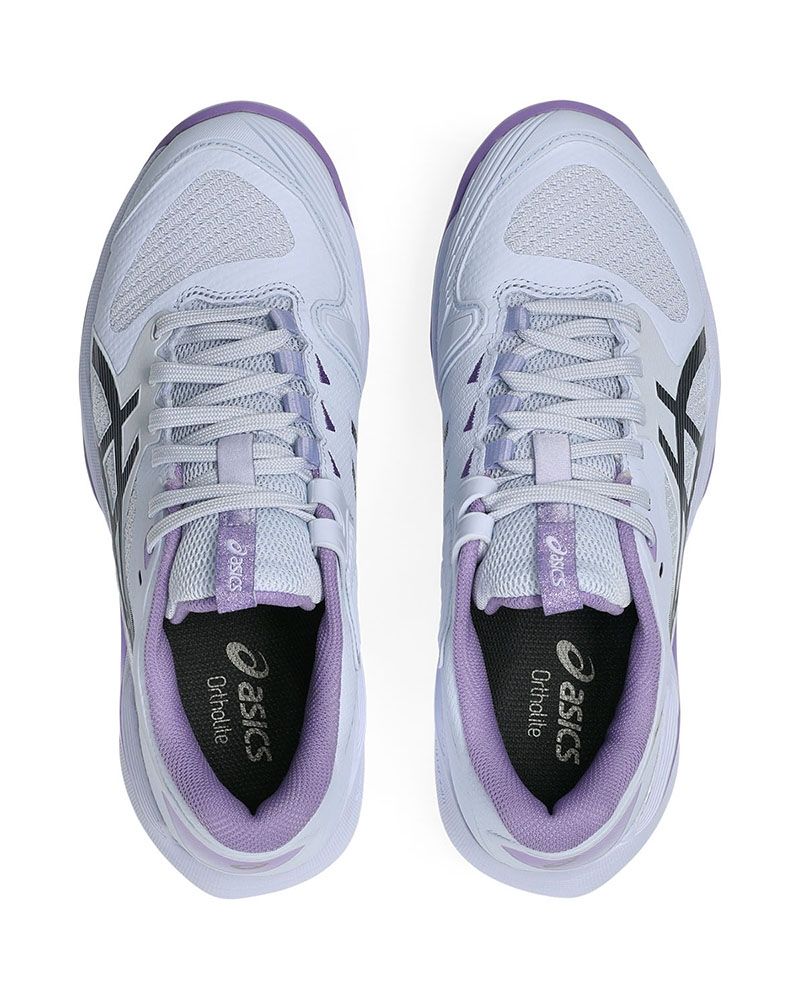 Asics Solution Speed FF 4 Clay Night Energy Azul Lila Mujer 1042A312-400 · vista 5